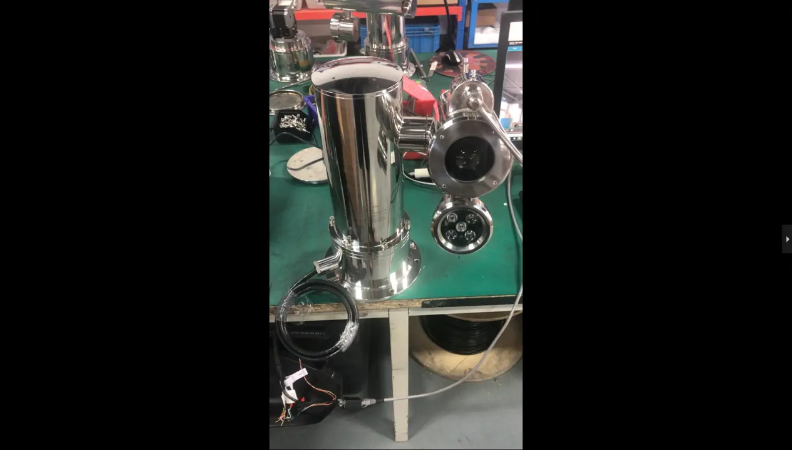 HDS3033V, Explosions geschützte Netzwerk-PTZ-Kamera, 316L Edelstahl, 20X 2MP Kamera, IP68-Schutz